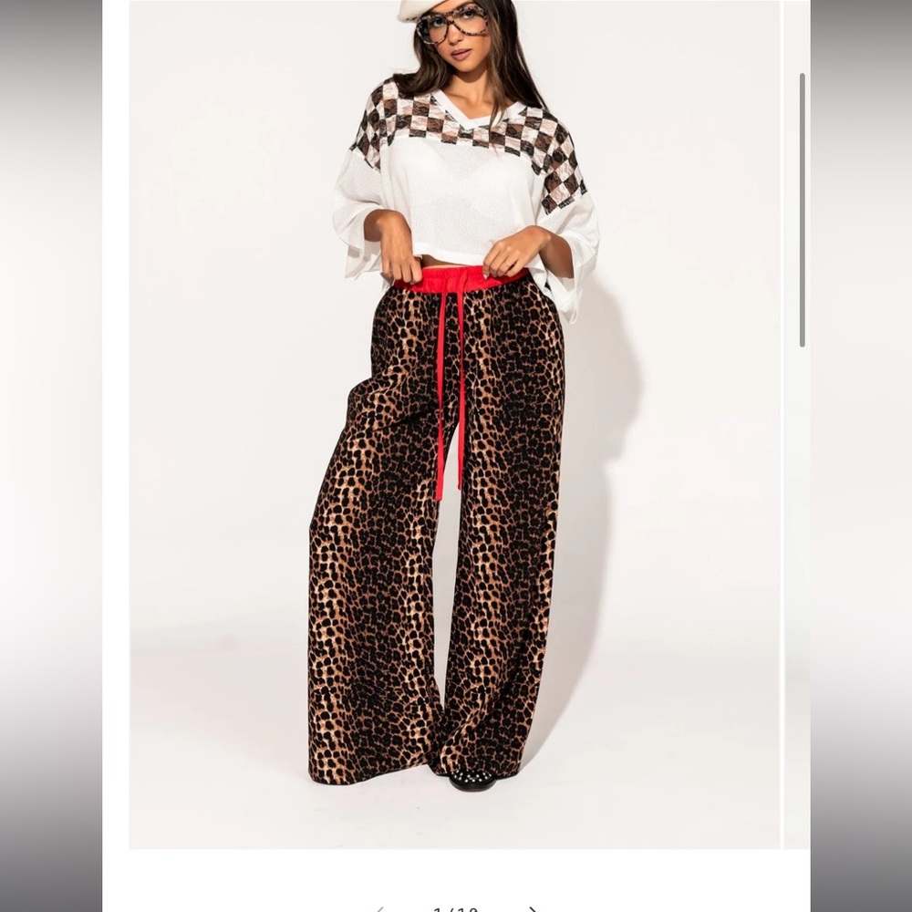 Feline Fierce wide leg pant Dressed in LaLa